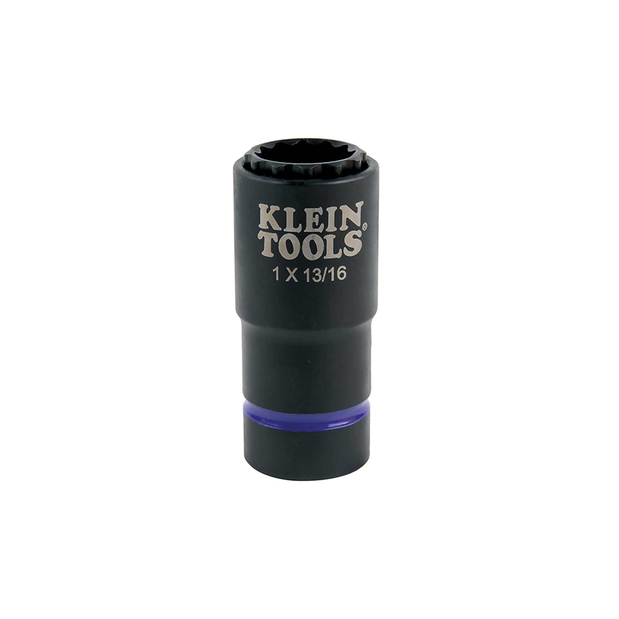 Klein Tools, 2in.-1 Impact Socket, 12-Point, 1 and 13/16in., Pieces (qty.) 1 Model# 66015